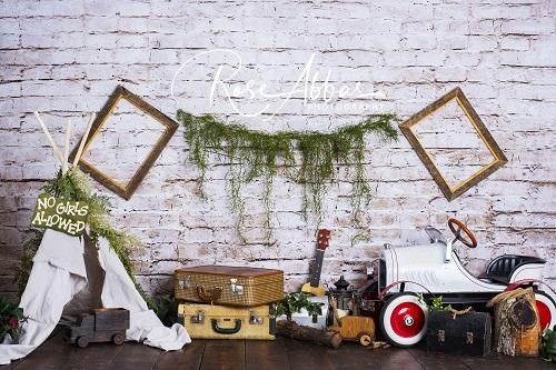 Kate Boys Camping Backdrop Designed By Rose Abbas