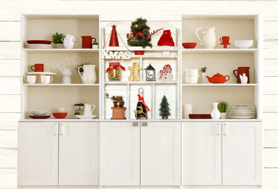 Kate Christmas Kitchen Chef Backdrop Designed By JS Photography - Image 2