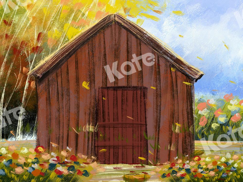 Kate Fine Art Backdrop Country Chalet Designed by GQ