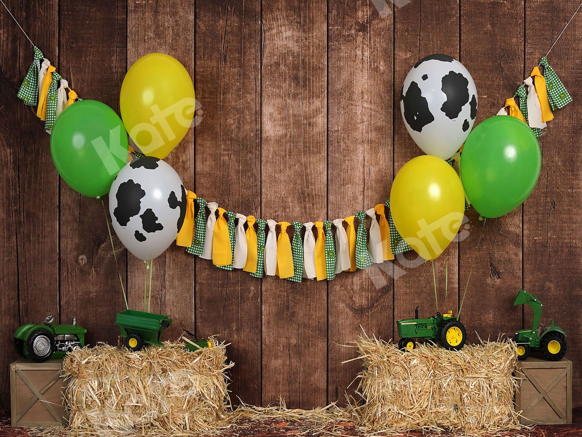 Kate Autumn Tractor Celebration Children Backdrop
