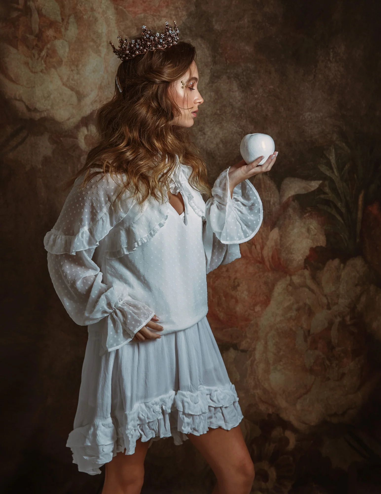 Kate Fine Art Floral Retro Backdrop for Photography
