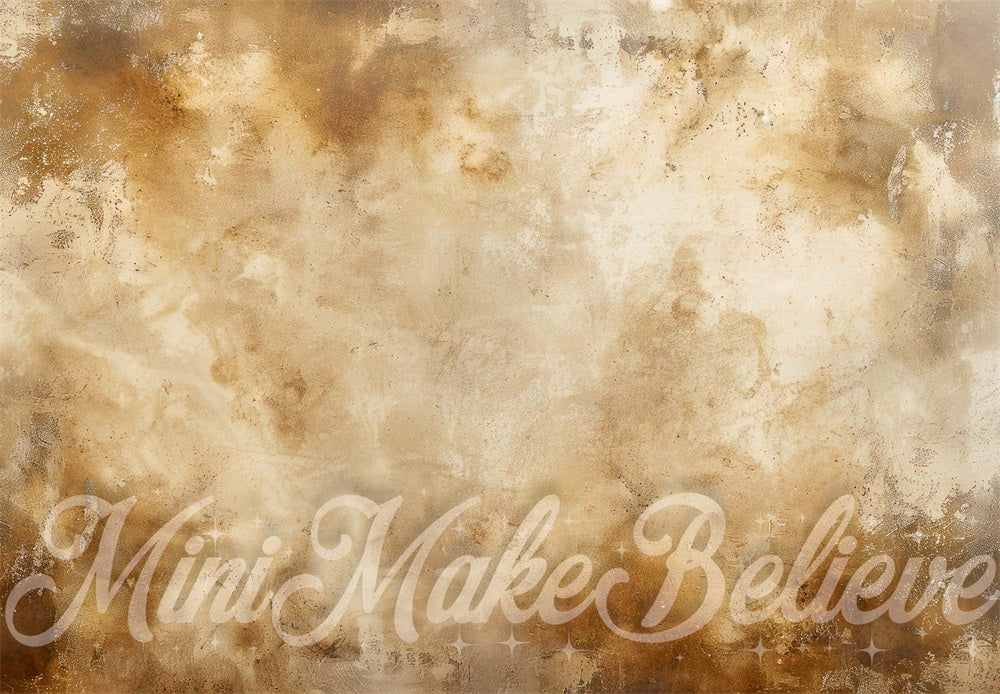 Kate Abstract Boho Beige Floor Backdrop Designed by Mini MakeBelieve