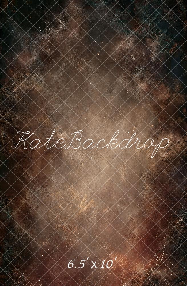 Kate Abstract Brown Texture Fleece Backdrop Designed by GQ - Image 2