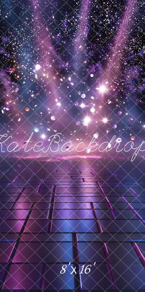 Kate Abstract Light Rays Glitter Floor Backdrop Designed by Chain Photography - Image 10