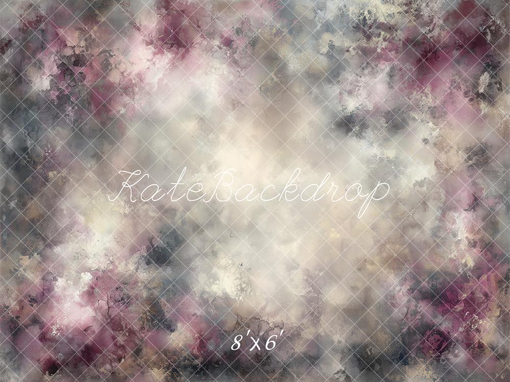 Kate Abstract Texture Pink Grey Fleece Backdrop Designed by Angela Marie Photography