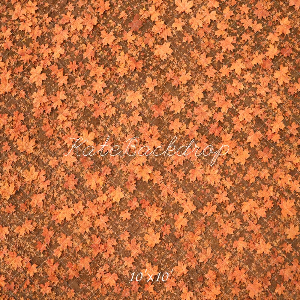 Kate Autumn Leaves Ground Floor Backdrop Designed by Emetselch - Image 7