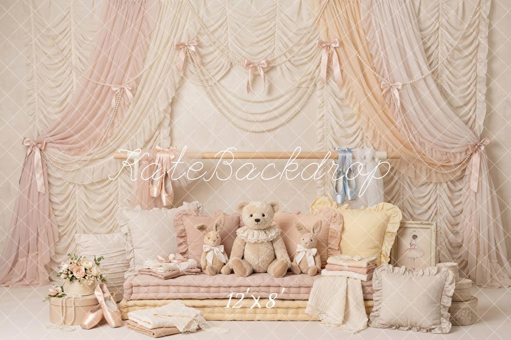 Kate Ballet Plush Toys Draped Curtains Fleece Backdrop Designed by Patty Robert - Image 4