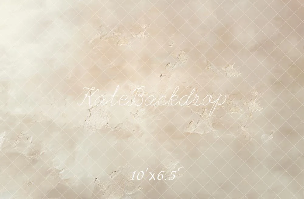 Kate Beige Abstract Texture Crackle Backdrop Designed by Emetselch - Image 4