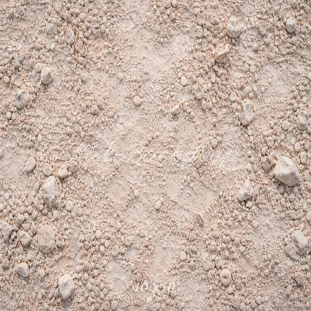 Kate Beige Rocky Soil Texture Floor Backdrop Designed by Vertigo Productions - Image 7