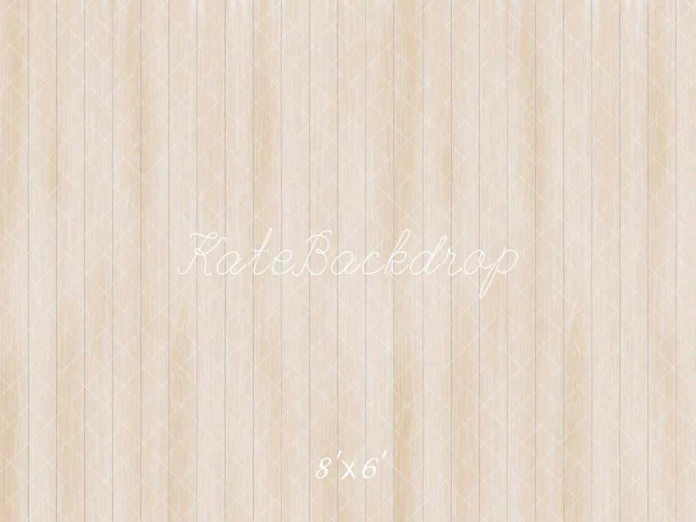 Kate Beige Wood Texture Diamond Fleece Backdrop Designed by Emetselch