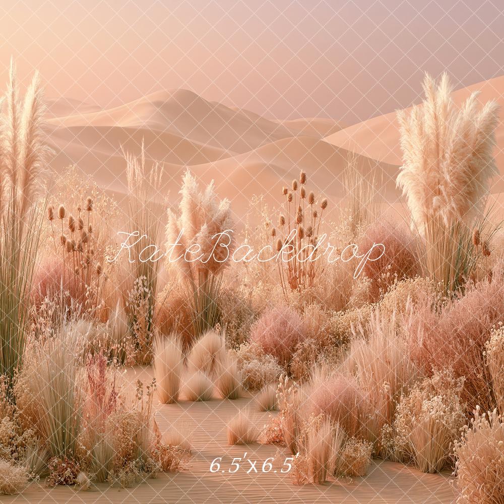 Kate Boho Dried Grass Desert Backdrop Designed by Angela Marie Photography - Image 2