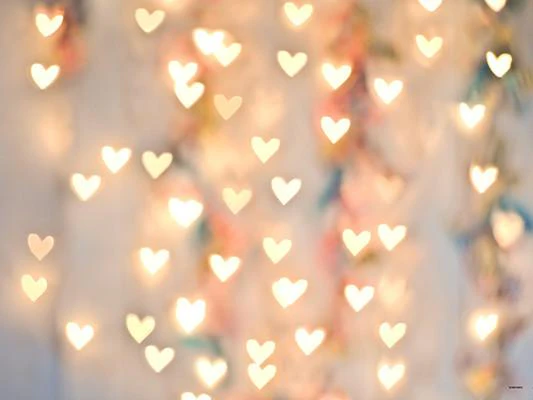Kate Bright Light Pink Love Heart Valentine's Day Backdrops for Children Photography - Image 2