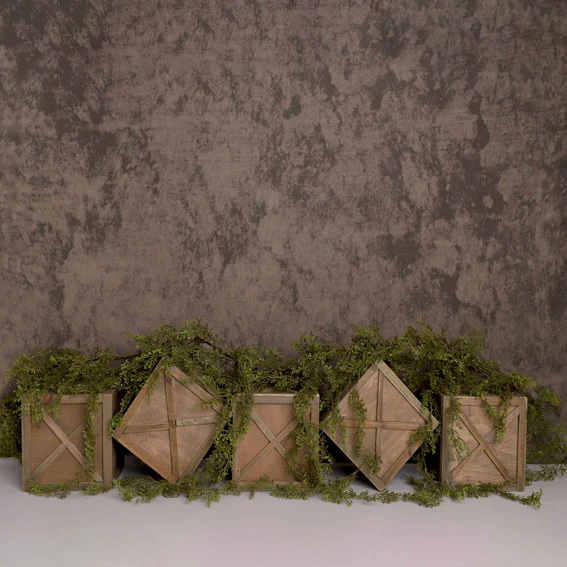 Kate Spring Brown Crates Backdrop Designed by Melissa King - Image 2