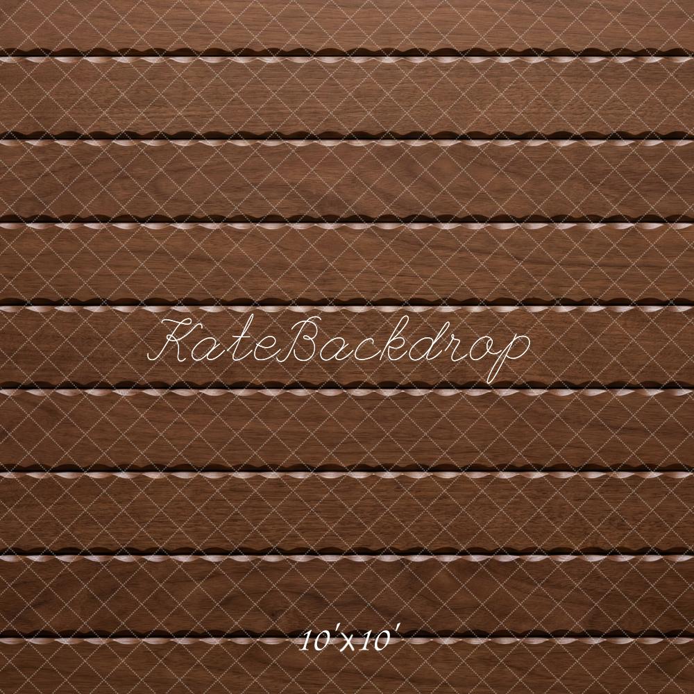 Kate Brown Wood Plank Floor Backdrop Designed by Mini MakeBelieve - Image 7