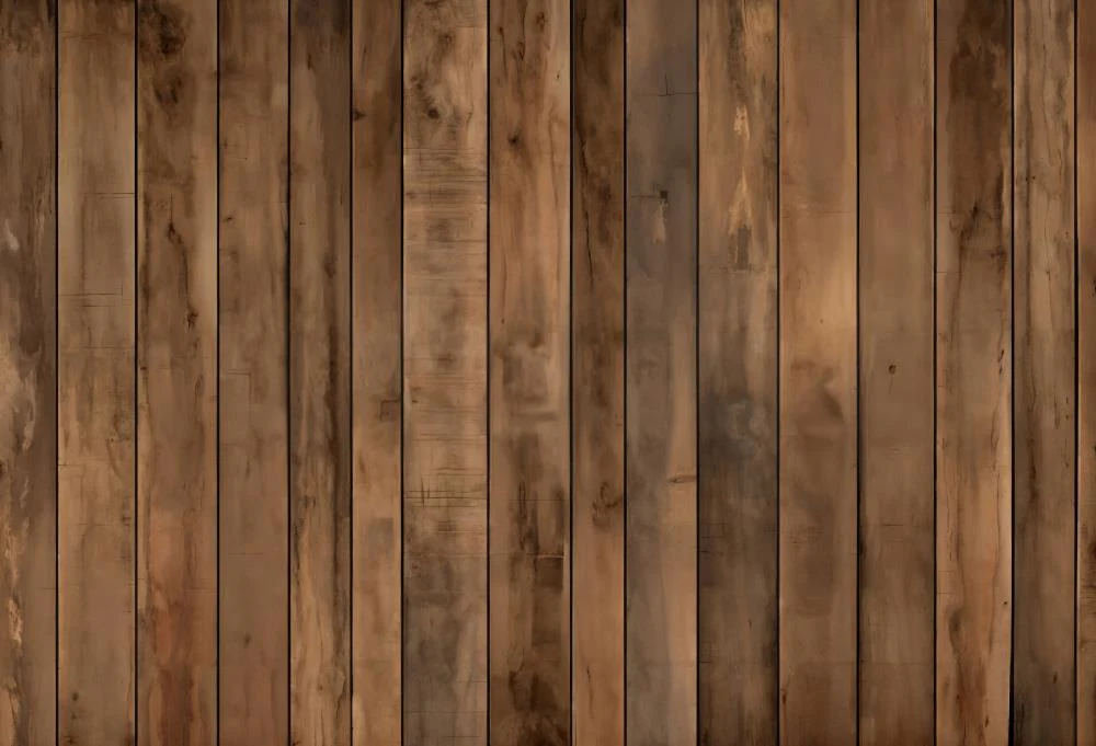 Kate Brown Wood Vintage Rubber Floor Mat - Image 3