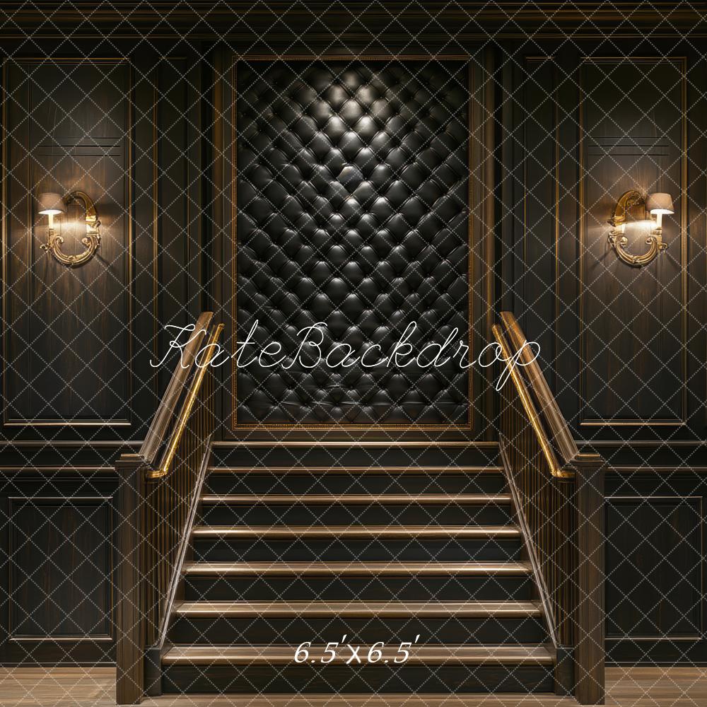 Kate Cascading Stairs Tufted Wall Sconces Backdrop Designed by Mini MakeBelieve - Image 2