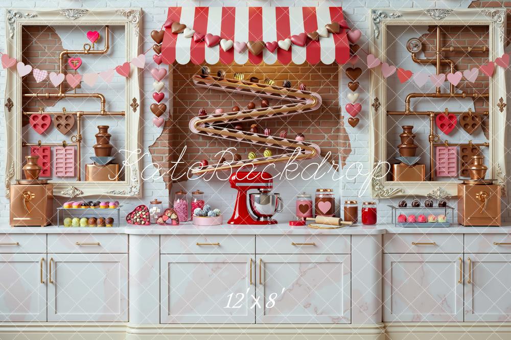 Kate Chocolate Factory Candy Kitchen Backdrop Designed by Mini MakeBelieve - Image 8
