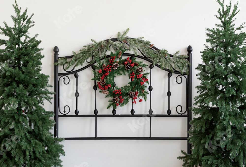 Kate Christmas Headboard Bed Backdrop Designed by Emetselch - Image 2