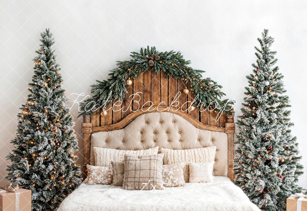 Kate Christmas Headboard Backdrop Designed by Emetselch