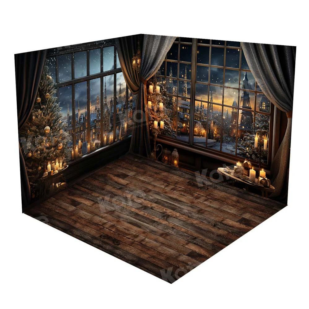 Kate Christmas Snowy Night Town Room Set - Image 2