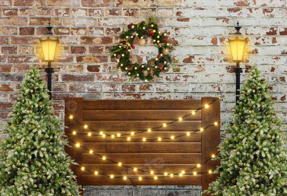 Kate Christmas Headboard Tree Backdrop Designed by Emetselch - Image 2