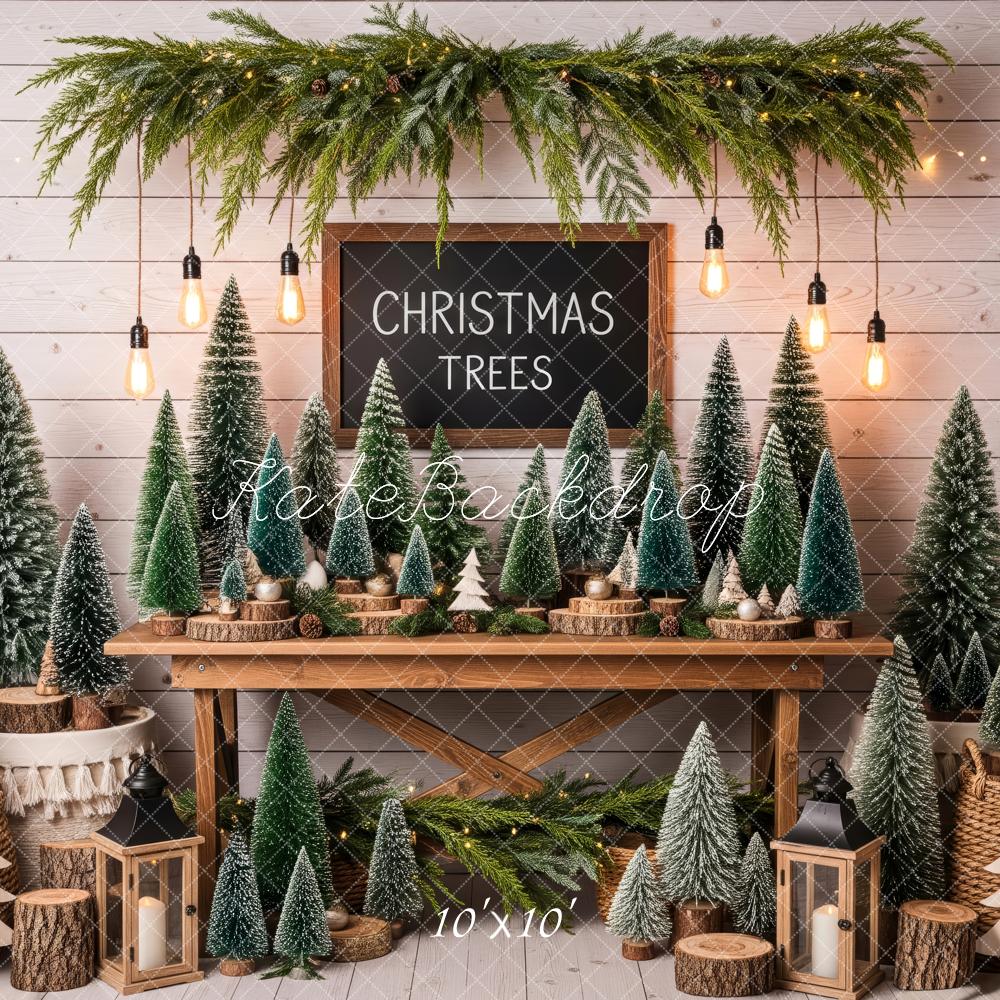 Kate Christmas Trees Table Garland Rustic Backdrop Designed by Patty Robert - Image 7
