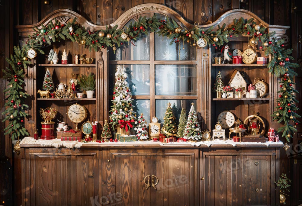 Kate Wood Christmas Kitchen Backdrop Designed by Emetselch - Image 2