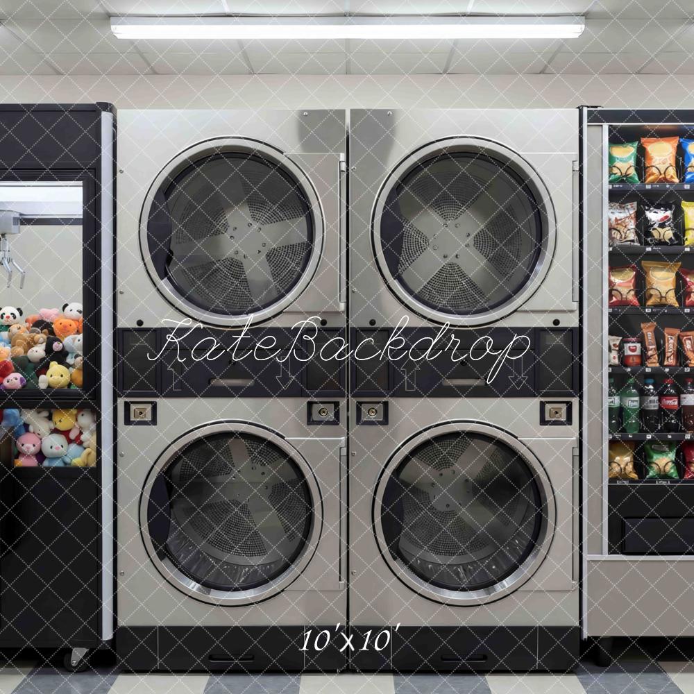 Kate Claw Machine Laundry Vending Machines Backdrop Designed by Mini MakeBelieve - Image 7