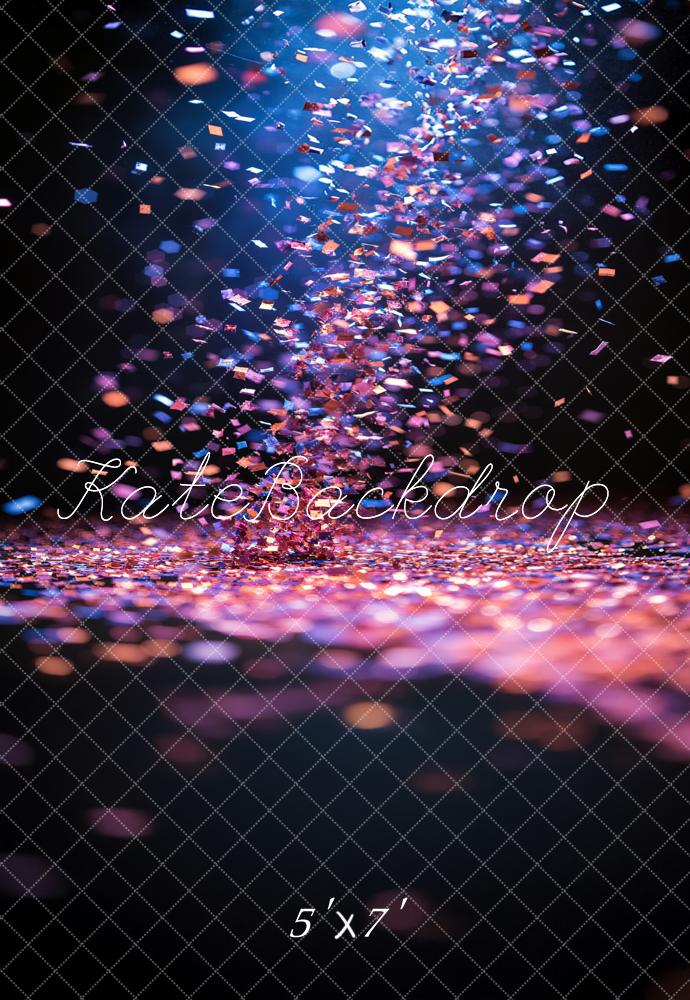 Kate Confetti Light Beam Bokeh Backdrop Designed by Emetselch