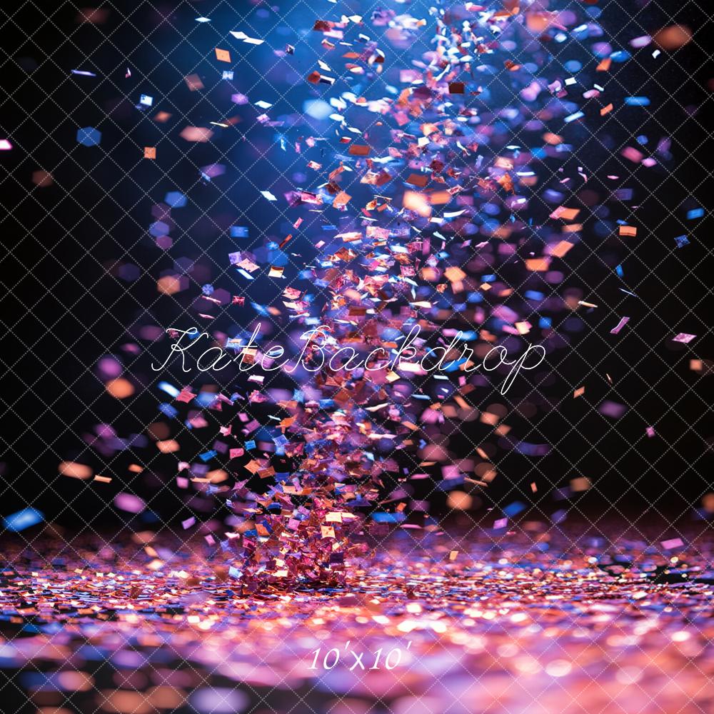 Kate Confetti Light Beam Bokeh Backdrop Designed by Emetselch - Image 5