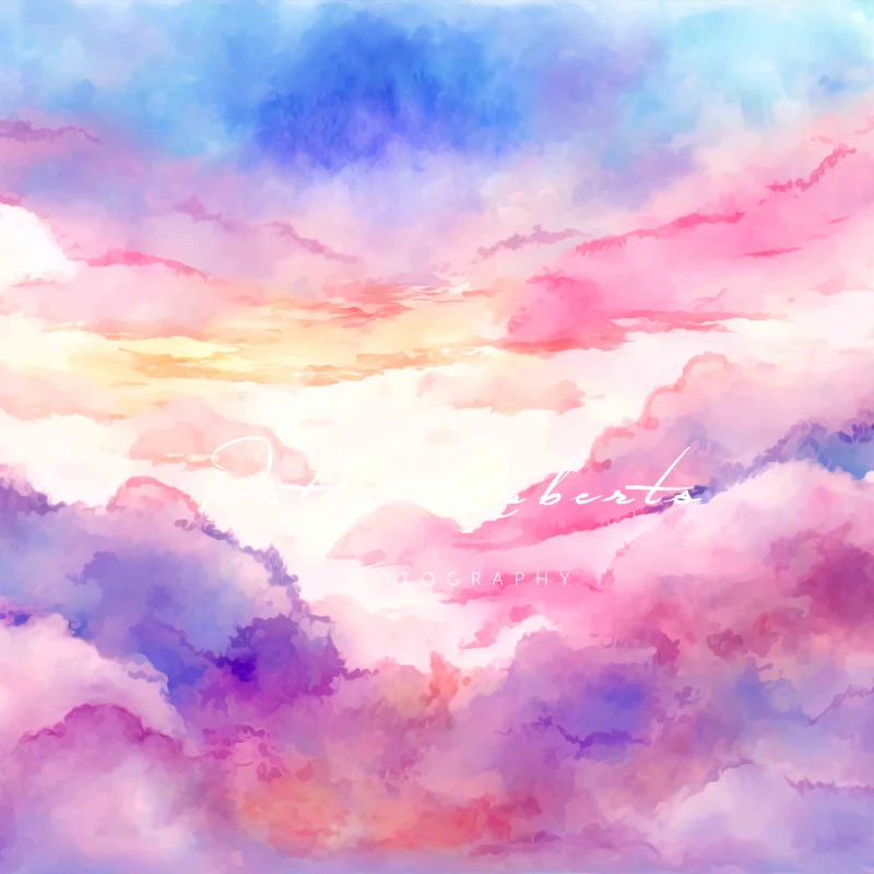 Kate Cotton Candy Sky Backdrop Designed by Patty Robert - Image 2