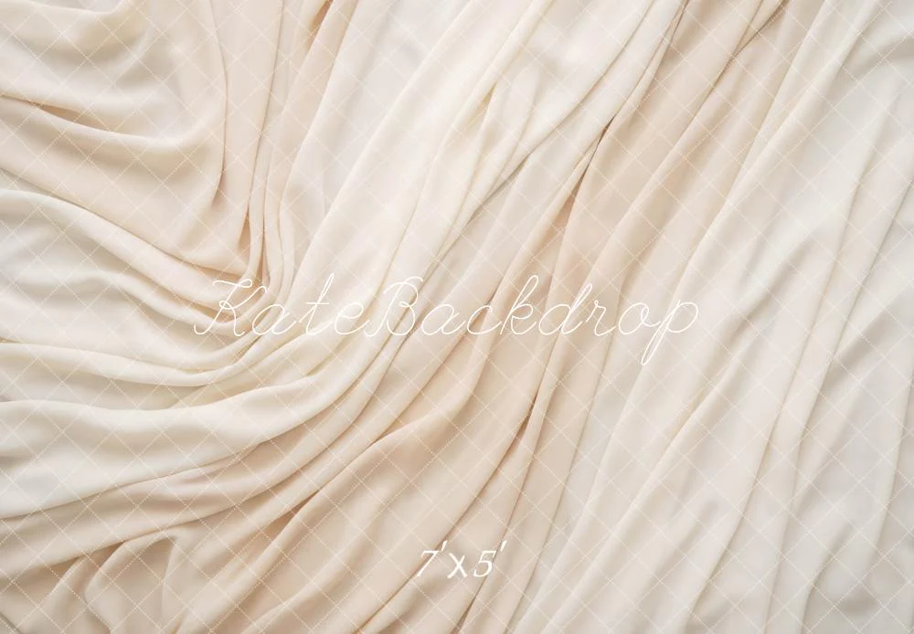 Kate Cream Fabric Folds Backdrop Designed by Mini MakeBelieve