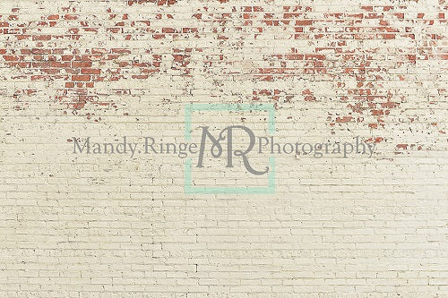 Kate Distressed Brick Wall Warm Style Backdrop Designed by Mandy Ringe Photography