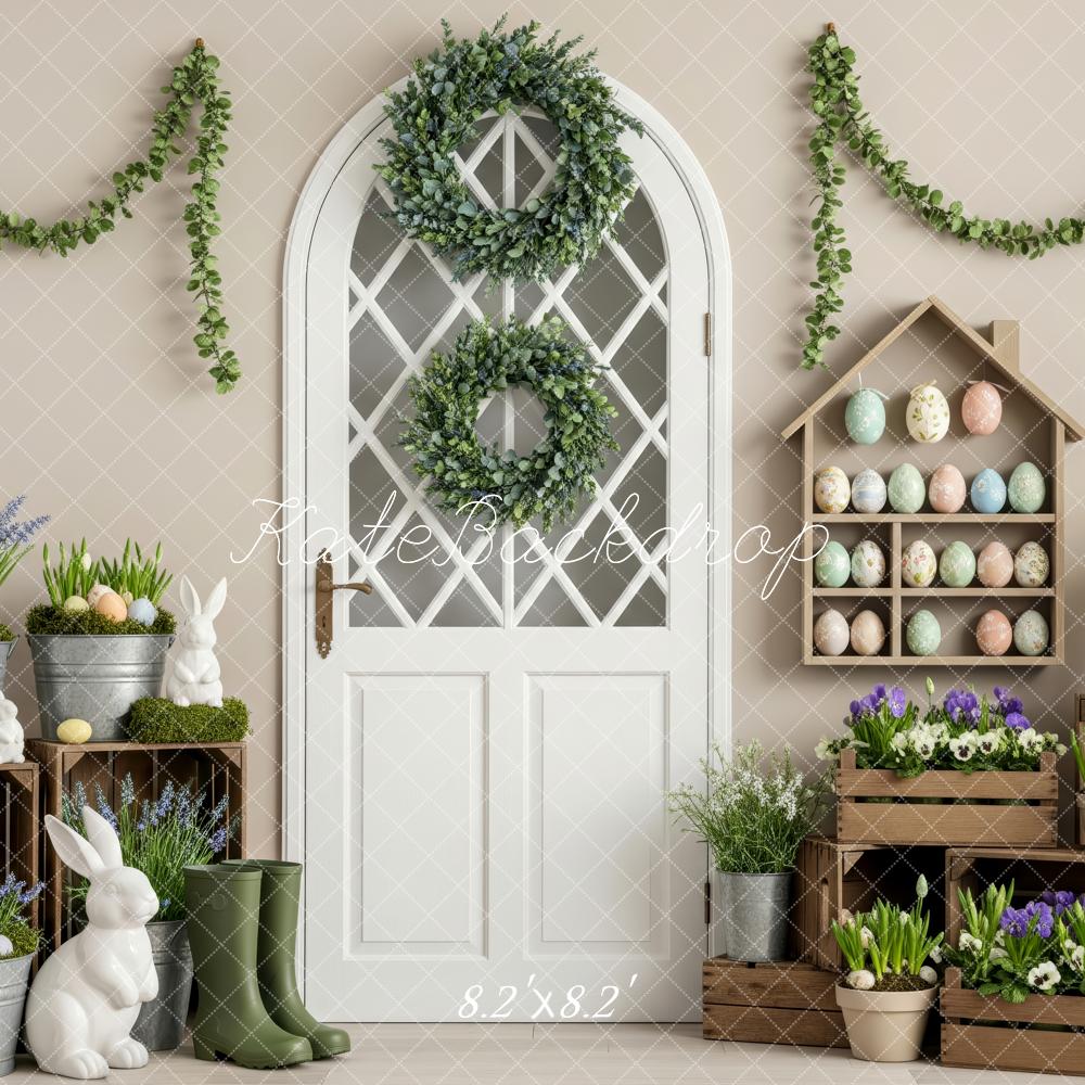 Kate Easter Bunny Eggs Spring Greenery Backdrop Designed by Patty Robert - Image 5