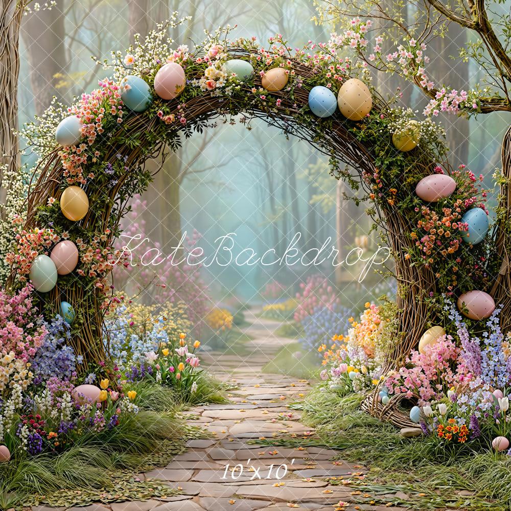 Kate Easter Egg Arch Forest Backdrop Designed by Emetselch - Image 7