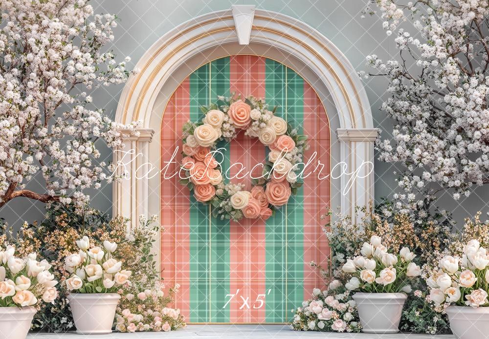 Kate Easter Floral Arch Spring Backdrop Designed by Mini MakeBelieve