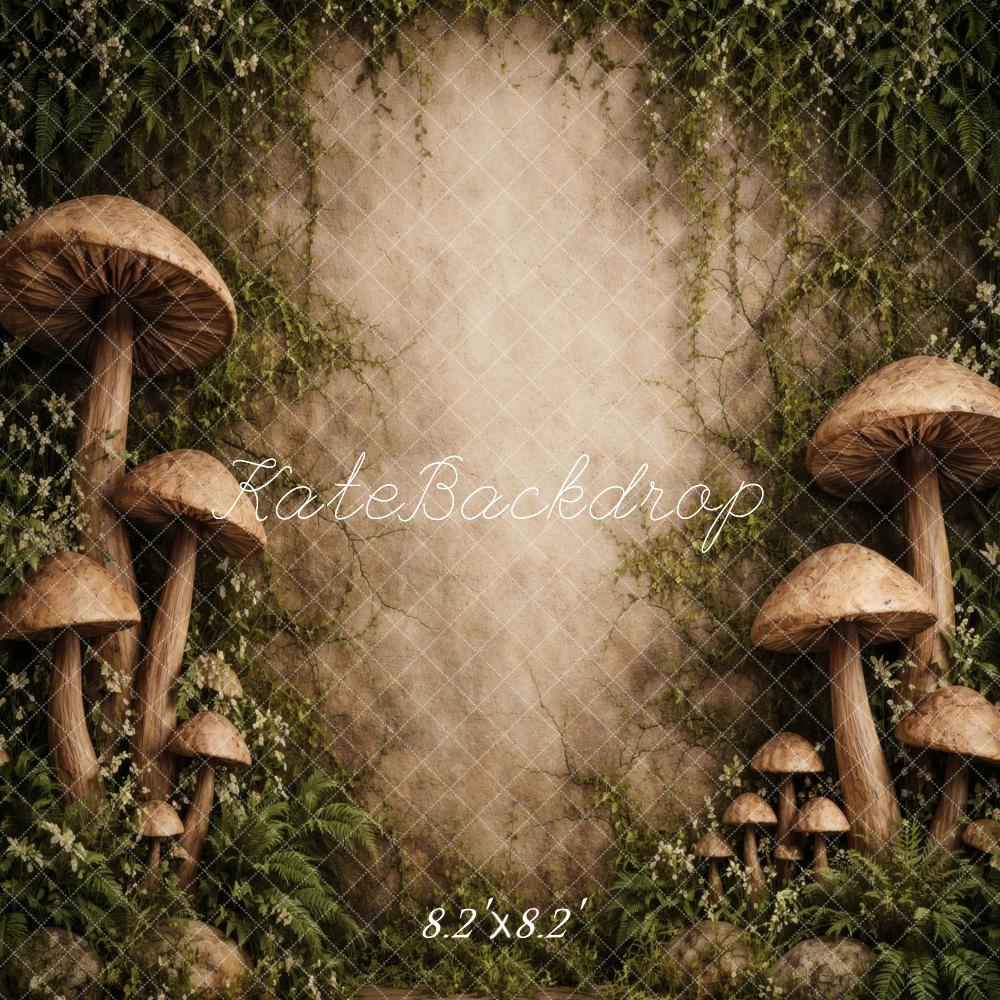 Kate Fairy Fantasy Mushrooms Ivy Backdrop Designed by Vertigo Productions - Image 5