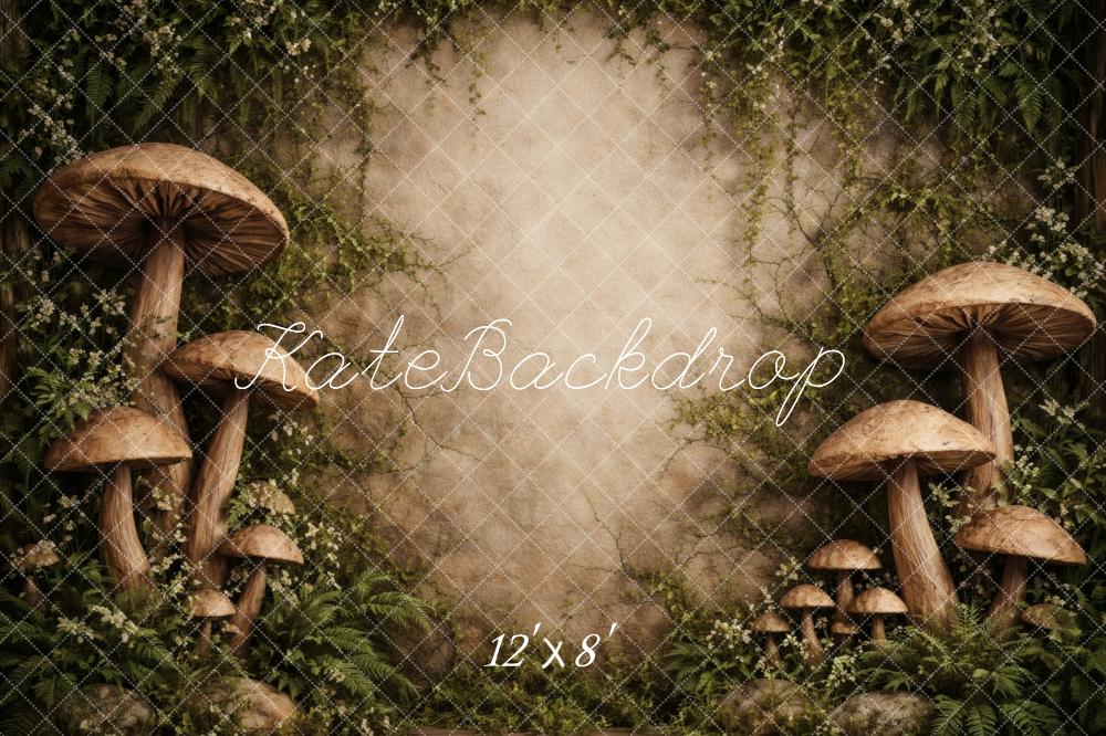 Kate Fairy Fantasy Mushrooms Ivy Backdrop Designed by Vertigo Productions - Image 8