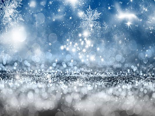 Kate Fantasy Blink Snowflake Photo Backdrop For Baby Photography