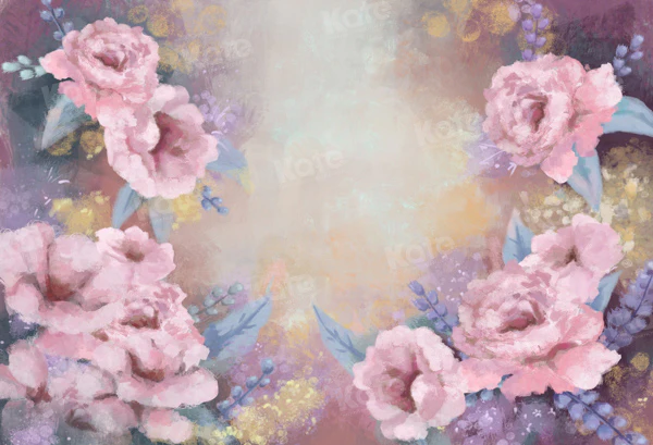 Kate Fine Art Blooming Flower Backdrop Designed by GQ