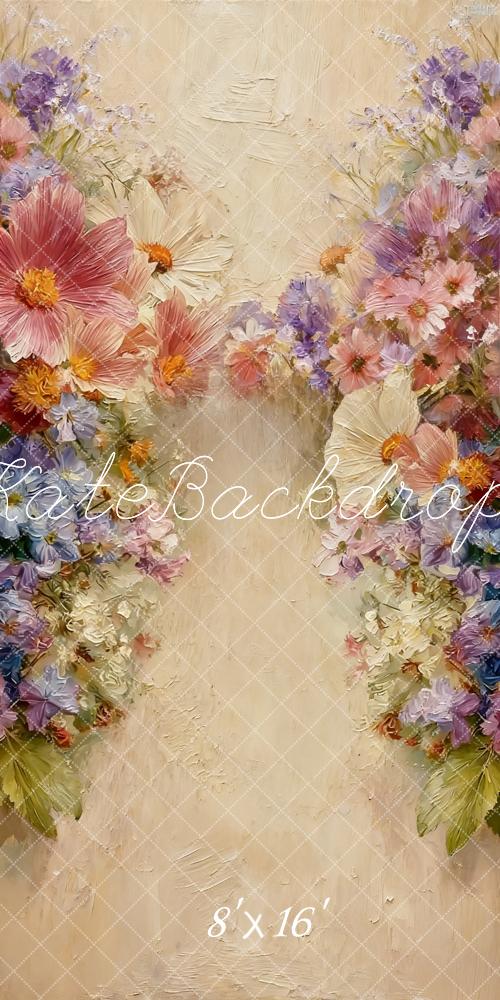 Kate Fine Art Floral Pastel Texture Backdrop Designed by Chain Photography - Image 9