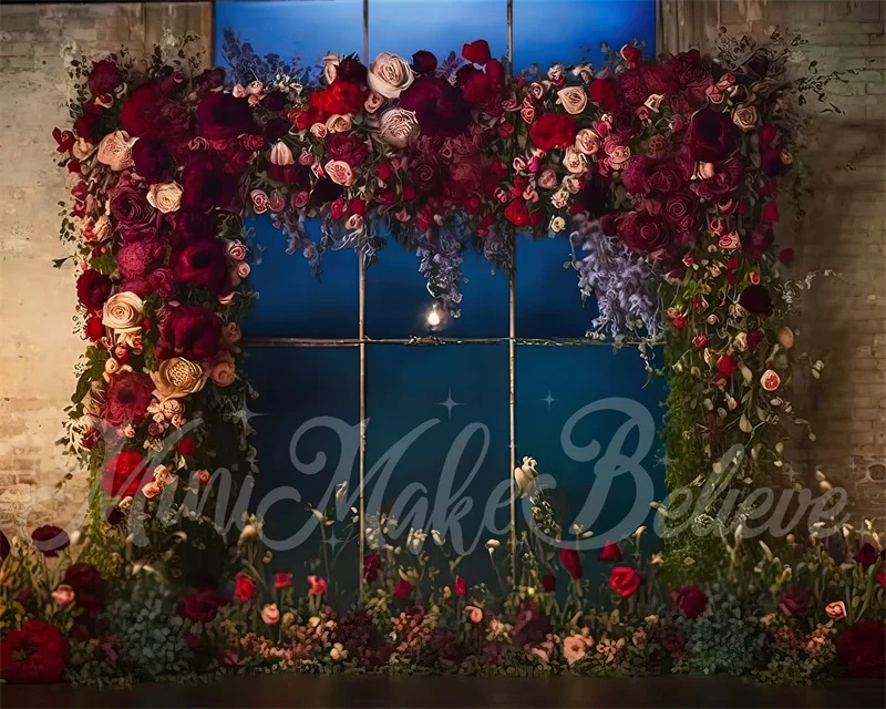 Kate Fine Art Flowers Brick Wall Backdrop Designed by Mini MakeBelieve - Image 3
