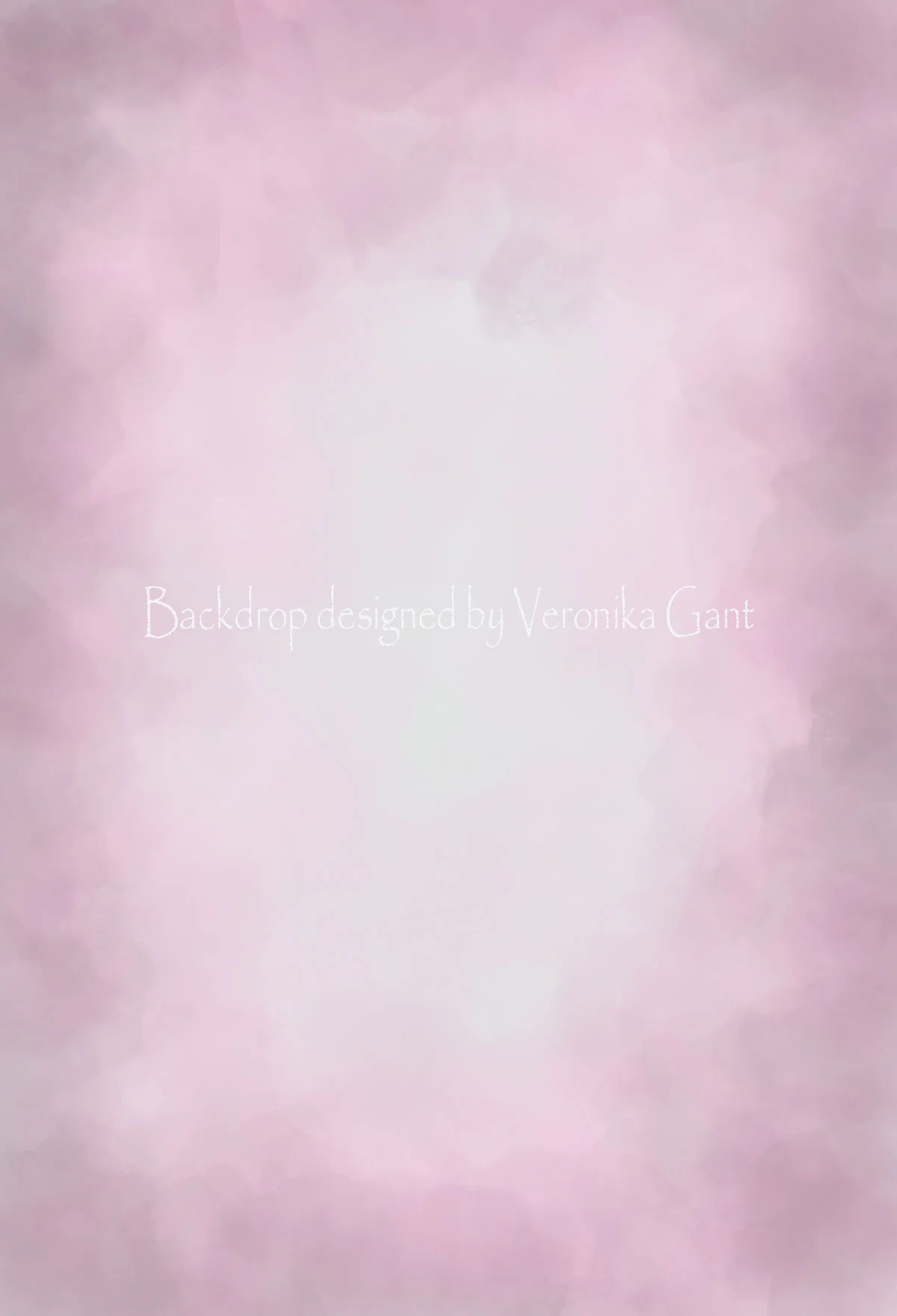 Kate Fine Art Watercolor Blend Pink Designed by Veronika Gant