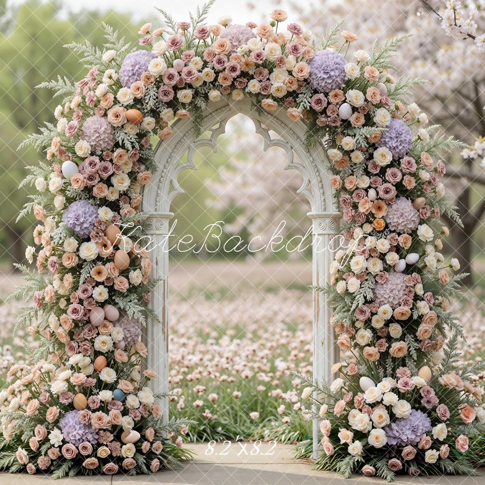 Kate Floral Arch Easter Eggs Garden Backdrop Designed by Mini MakeBelieve - Image 5