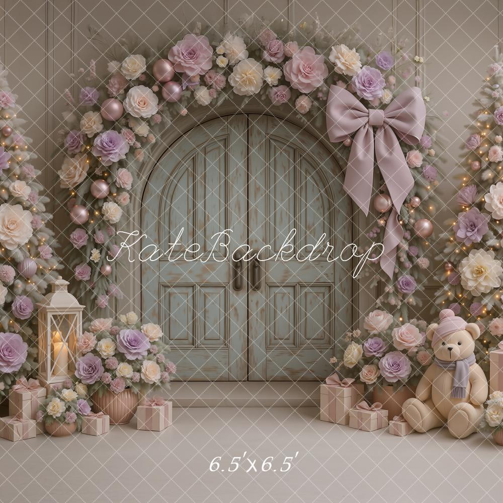 Kate Floral Arch Pastel Door Gifts Backdrop Designed by Ashley Paul - Image 2