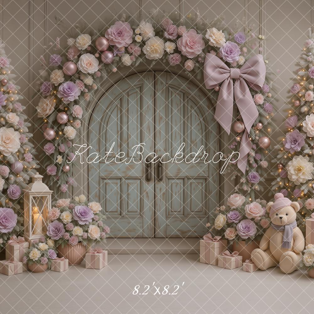 Kate Floral Arch Pastel Door Gifts Backdrop Designed by Ashley Paul - Image 5