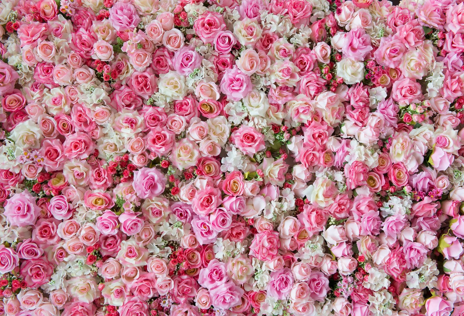 Kate Flower cluster Backdrop for Photography Horizontal version