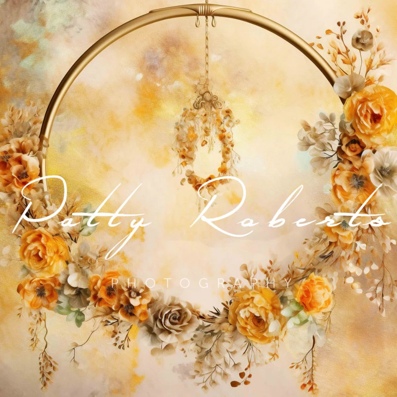 Kate Flower Garland Fine Art Backdrop Designed by Patty Robert - Image 2