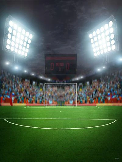 Kate Football Match Sports Field Backdrop for Children Photography - Image 2