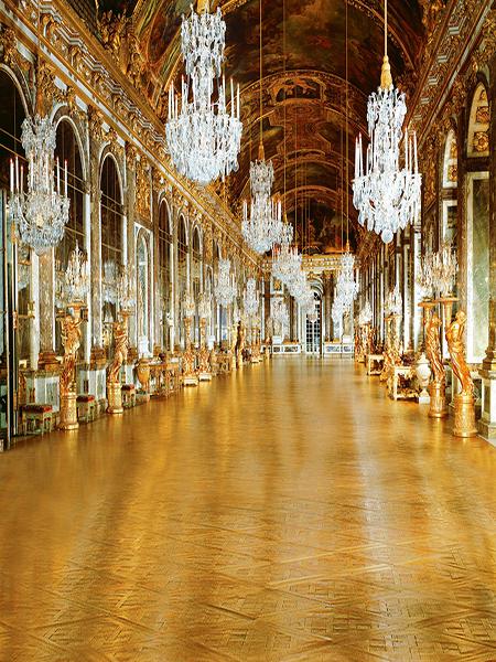 Kate Golden Palace Crystal Lamp Photo Background for Pictures